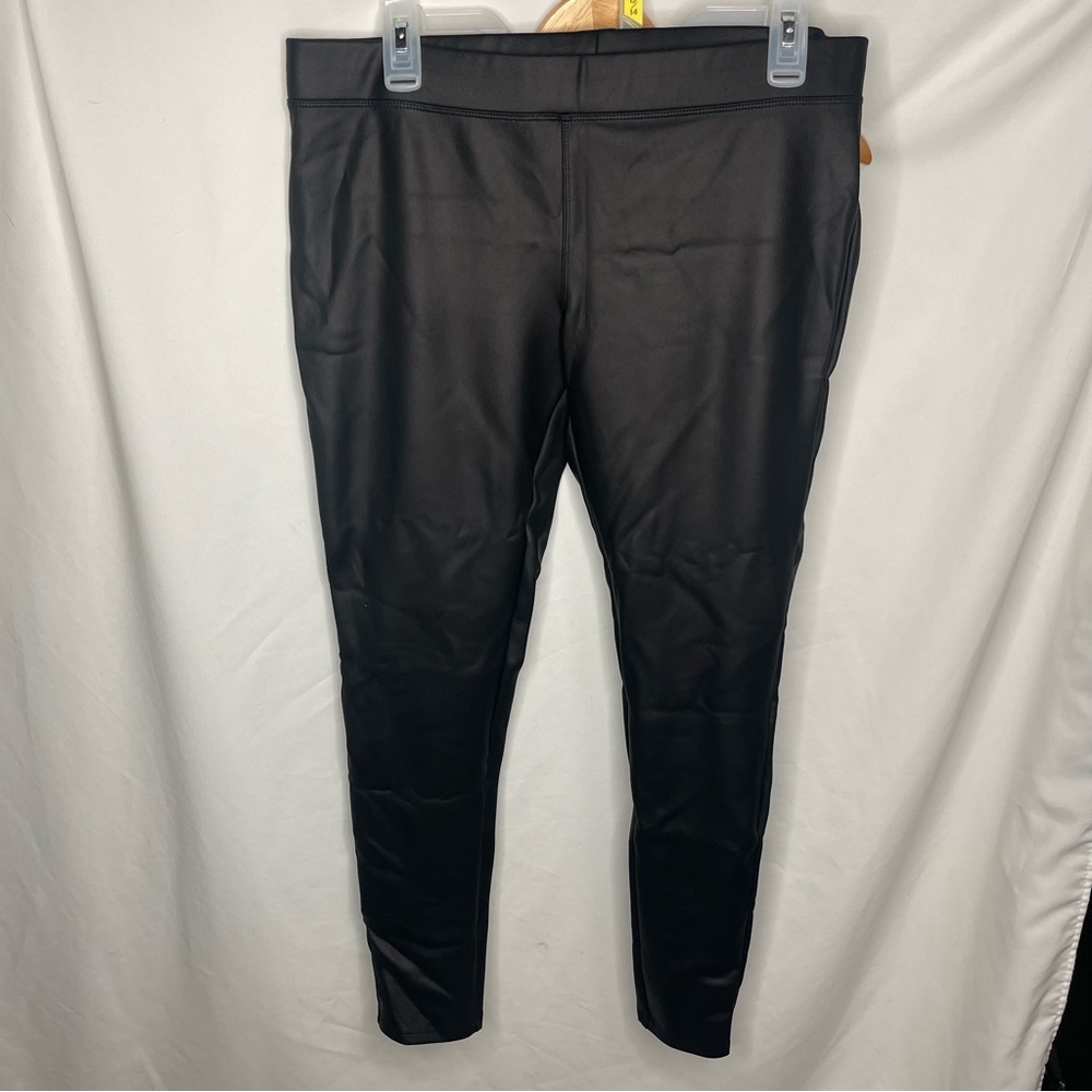 Womens express faux leather leggings